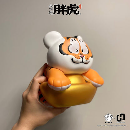 [Fat Tiger]Tiger Cub Figure Piggy Bank -Gold Ingot