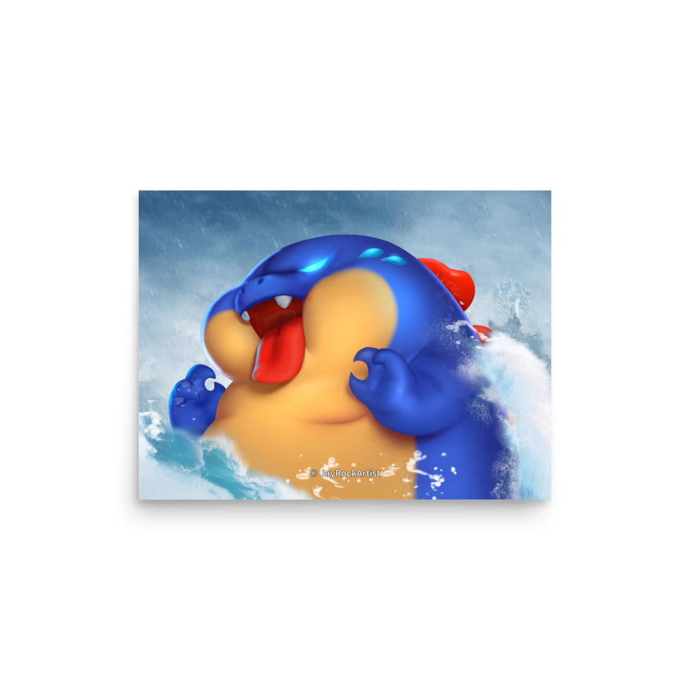 Blue - Art Print, JayRockArtist