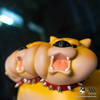 Large DoReMi Shiba Inu Cerberus Figure, Chubby Monsters Series, Jayrock, Limited Edition.