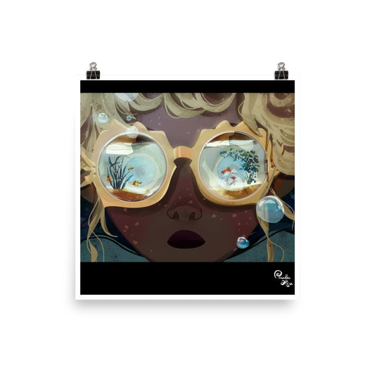 Glasses - Art Print, Paula Hsu